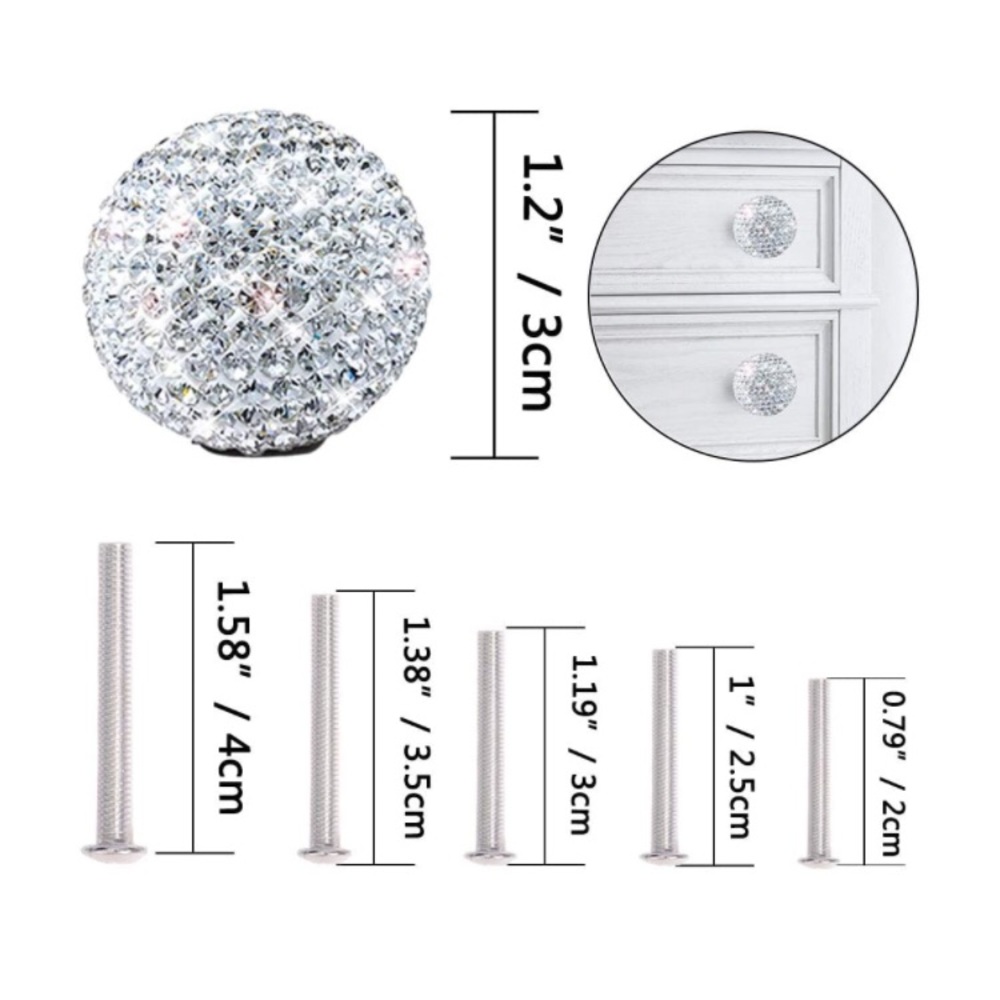 5pcs Single Hole Cabinet Knobs And Pulls - image 7